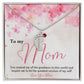 ENGRAVED BABY FEET WITH NAME AND BIRTHSTONE, NECKLACE GIFT FOR MOM WITH KIDS NAME, WITH MESSAGE CARD, BIRTHDAY/ MOTHER'S DAY GIFT FOR MOM FROM SON/DAUGHTER