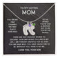 ENGRAVED BABY FEET WITH NAME AND BIRTHSTONE, NECKLACE GIFT FOR MOM WITH KIDS NAME, WITH MESSAGE CARD, BIRTHDAY/ MOTHER'S DAY GIFT FOR MOM FROM SON