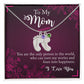 ENGRAVED BABY FEET WITH NAME AND BIRTHSTONE, NECKLACE GIFT FOR MOM WITH KIDS NAME, WITH MESSAGE CARD, BIRTHDAY/MOTHER'S DAY GIFT FOR MOM, FROM SON/DAUGHTER