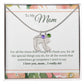 ENGRAVED BABY FEET WITH NAME AND BIRTHSTONE, NECKLACE GIFT FOR MOM WITH KIDS NAME, WITH MESSAGE CARD, HAPPY  MOTHER'S DAY GIFT FOR MOM FROM SON/DAUGHTER