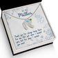 ENGRAVED BABY FEET WITH NAME AND BIRTHSTONE, NECKLACE GIFT FOR MOM WITH KIDS NAME, WITH MESSAGE CARD, MOTHER'S DAY GIFT, FOR MOM FROM SON/DAUGHTER