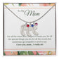 ENGRAVED BABY FEET WITH NAME AND BIRTHSTONE, NECKLACE GIFT FOR MOM WITH KIDS NAME, WITH MESSAGE CARD, HAPPY  MOTHER'S DAY GIFT FOR MOM FROM SON/DAUGHTER