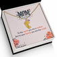 ENGRAVED BABY FEET WITH NAME AND BIRTHSTONE, NECKLACE GIFT FOR MOM WITH KIDS NAME, WITH MESSAGE CARD, MOTHER'S DAY GIFT FOR MOM FROM SON/DAUGHTER