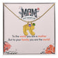 ENGRAVED BABY FEET WITH NAME AND BIRTHSTONE, NECKLACE GIFT FOR MOM WITH KIDS NAME, WITH MESSAGE CARD, MOTHER'S DAY GIFT FOR MOM FROM SON/DAUGHTER