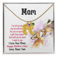ENGRAVED BABY FEET WITH NAME AND BIRTHSTONE, NECKLACE GIFT FOR MOM WITH KIDS NAME, WITH MESSAGE CARD, MOTHER'S DAY GIFT FOR MOM FROM SON