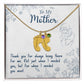 ENGRAVED BABY FEET WITH NAME AND BIRTHSTONE, NECKLACE GIFT FOR MOM WITH KIDS NAME, WITH MESSAGE CARD, MOTHER'S DAY GIFT, FOR MOM FROM SON/DAUGHTER
