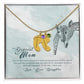 ENGRAVED BABY FEET WITH NAME AND BIRTHSTONE, NECKLACE GIFT FOR MOM WITH KIDS NAME, WITH MESSAGE CARD, BIRTHDAY/MOTHER'S DAY GIFT FOR MOM, FROM DAUGHTER