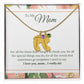 ENGRAVED BABY FEET WITH NAME AND BIRTHSTONE, NECKLACE GIFT FOR MOM WITH KIDS NAME, WITH MESSAGE CARD, HAPPY  MOTHER'S DAY GIFT FOR MOM FROM SON/DAUGHTER