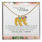 ENGRAVED BABY FEET WITH NAME AND BIRTHSTONE, NECKLACE GIFT FOR MOM WITH KIDS NAME, WITH MESSAGE CARD, HAPPY  MOTHER'S DAY GIFT FOR MOM FROM SON/DAUGHTER