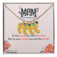 ENGRAVED BABY FEET WITH NAME AND BIRTHSTONE, NECKLACE GIFT FOR MOM WITH KIDS NAME, WITH MESSAGE CARD, MOTHER'S DAY GIFT FOR MOM FROM SON/DAUGHTER
