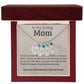 ENGRAVED BABY FEET WITH NAME AND BIRTHSTONE, NECKLACE GIFT FOR MOM WITH KIDS NAME, WITH MESSAGE CARD, BIRTHDAY/MOTHER'S DAY GIFT FOR MOM, FROM SON/DAUGHTER