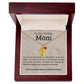 ENGRAVED BABY FEET WITH NAME AND BIRTHSTONE, NECKLACE GIFT FOR MOM WITH KIDS NAME, WITH MESSAGE CARD, BIRTHDAY/MOTHER'S DAY GIFT FOR MOM, FROM SON/DAUGHTER