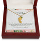 ENGRAVED BABY FEET WITH NAME AND BIRTHSTONE, NECKLACE GIFT FOR MOM WITH KIDS NAME, WITH MESSAGE CARD, HAPPY  MOTHER'S DAY GIFT FOR MOM FROM SON/DAUGHTER