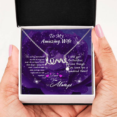 To My Amazing Wife Premium Necklace