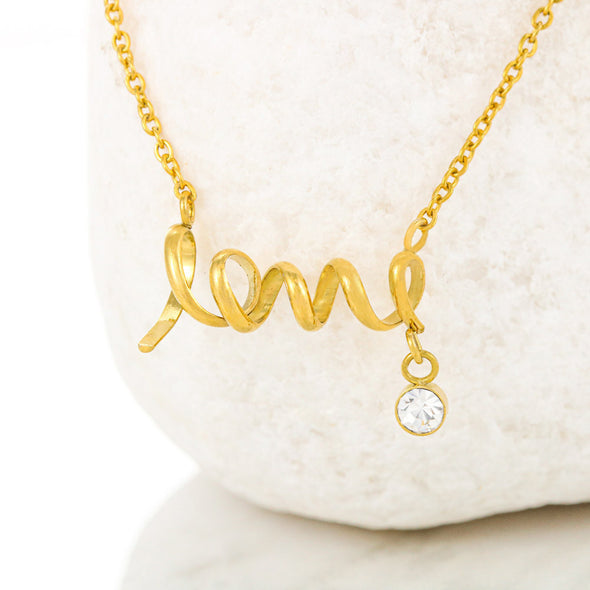 Mother In Law Necklace With Message Card, I Will Love Your Son With All My Heart, Mother in Law Jewelry, Scripted Love Necklace, Mother Day Necklace