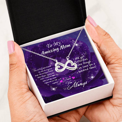 Best Gift For Mother's Day - Message Card Necklace