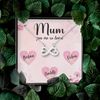 Mum Customized Pendant, Infinity Hearts Necklace, Customized Pendant For Her, Mother's Day Gift, Birthday Gift, Christmas, Anniversary, Gift For Her, Valentine's Day, Jewelry For Her