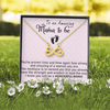 To An Amazing Mama To Be, Infinity Hearts Necklace, Customized Pendant For Newly Mom, Birthday, Mother's Day, Christmas, Anniversary, Gift For Her Valentine's Day, Jewelry For Mom