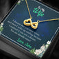 Customized Infinity Love Pendant For Wife, To My Wife You Are Already Mine Infinity Necklace, Necklace With Message Card, Customized Couple Gifts, Jewelry For Her