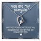 You Are My Penguin, Forever Love Necklace With Message Card, Jewelry For Her, Pendant For Her, Gift For Wife From Husband, Birthday, Anniversary Gift For Wife