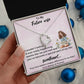 Forever Love Necklace, My Future Wife, Necklace With Message Card, Birthday Gift For Her