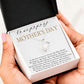 HAPPY MOTHERS DAY, FOREVER LOVE NECKLACE FOR MOM, NECKLACE WITH MESSAGE CARD, BIRTHDAY, MOTHER'S DAY GIFT FOR HER