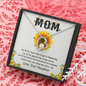 Mom, Forever Love Necklace With I Need To Say You I Love You Message Card, Anniversary, Mother's Day Gift From Daughter, Birthday, Pendant For Her, Jewelry For Her