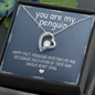 You Are My Penguin, Forever Love Necklace With Message Card, Jewelry For Her, Pendant For Her, Gift For Wife From Husband, Birthday, Anniversary Gift For Wife
