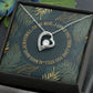 Forever Love Necklace, To My Wife, Necklace With Message Card, Birthday Gift For Her