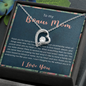 My Bonus Mom, Forever Love Necklace, Mother’s Day Gift For Her, Christmas, Birthday, Anniversary, Gift For Her, Jewelry For Her, Necklace For Her, Pendant For Her