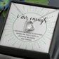 Forever Love Necklace with message card, Gift To Self Motivate your loved ones, unique Gift for family and Friends, Gift for all occasion etc
