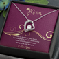 Mom, Forever Love Necklace With Your Ways are Special Just Like You Message Card, Mother's Day Gift, Pendant For Her, Anniversary, Birthday, Gift For Her, Jewelry For Her