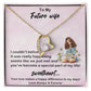 Forever Love Necklace, My Future Wife, Necklace With Message Card, Birthday Gift For Her