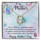 SHE IS A SUPERWOMAN, SHE IS MY MOM, FOREVER LOVE NECKLACE FOR MOM, NECKLACE WITH MESSAGE CARD, BIRTHDAY, MOTHER'S DAY GIFT FOR HER