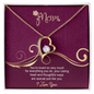 Mom, Forever Love Necklace With Your Ways are Special Just Like You Message Card, Mother's Day Gift, Pendant For Her, Anniversary, Birthday, Gift For Her, Jewelry For Her