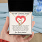 Forever Love Necklace, My Loving Wife, Necklace With Message Card, Birthday Gift For Her
