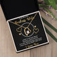 Forever Love Necklace, Badass Wife, Necklace With Message Card, Birthday Gift For Her