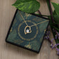 Forever Love Necklace, To My Wife, Necklace With Message Card, Birthday Gift For Her