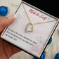 Forever Love Necklace with message card, Birthday gift for family and friends, Gift To Self Motivate your loved one, Gift for all occasion etc