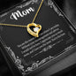 Mom You are The Best, Forever Love Necklace, Gift Ideas for Mom, Gift for Mother's Day, Christmas, Birthday, Silver/Gold Jewelry
