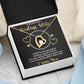 Forever Love Necklace, Badass Wife, Necklace With Message Card, Birthday Gift For Her
