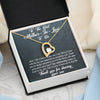 Mother In Law Necklace With Message Card, You Are Different Than My Mom, Mother's Day Necklace, Heart Necklace, Birthday Gift, Christmas Gift, Mother in Law Jewelry