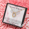 To My Awesome Girlfriend, Forever Love Necklace, Customized Pendant For Her, Birthday Gift, Christmas, Anniversary, Gift For Her, Valentine's Day, Jewelry For Her