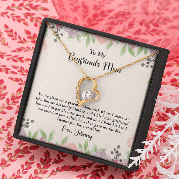 For Boyfriend's Mom, Forever Love Necklace, Mother's Day Gift For Her, Birthday Gift, Necklace For Her, Jewelry For Her, Precious Gift For Her, Christmas Gift