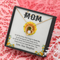 Mom, Forever Love Necklace With I Need To Say You I Love You Message Card, Anniversary, Mother's Day Gift From Daughter, Birthday, Pendant For Her, Jewelry For Her