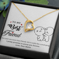 To My Best Friend, Forever Love Necklace With I Pinky Promise To Annoy You Forever Message Card, Birthday, Gift For Her, Jewelry For Her, Necklace for Her, Pendant For Her