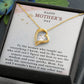 HAPPY MOTHERS DAY, FOREVER LOVE NECKLACE FOR MOM, NECKLACE WITH MESSAGE CARD, BIRTHDAY, MOTHER'S DAY GIFT FOR HER, FROM DAUGHTER/SON