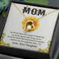 Mom, Forever Love Necklace With I Need To Say You I Love You Message Card, Anniversary, Mother's Day Gift From Daughter, Birthday, Pendant For Her, Jewelry For Her