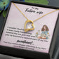Forever Love Necklace, My Future Wife, Necklace With Message Card, Birthday Gift For Her