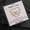 Happy Mother's Day, Interlocking Hearts Necklace, Gift For Mom From Daughter, Mother's Day Special Gift, Mom Birthday Gift from Daughter, Jewelry Gift for Mom, Necklace for Mom